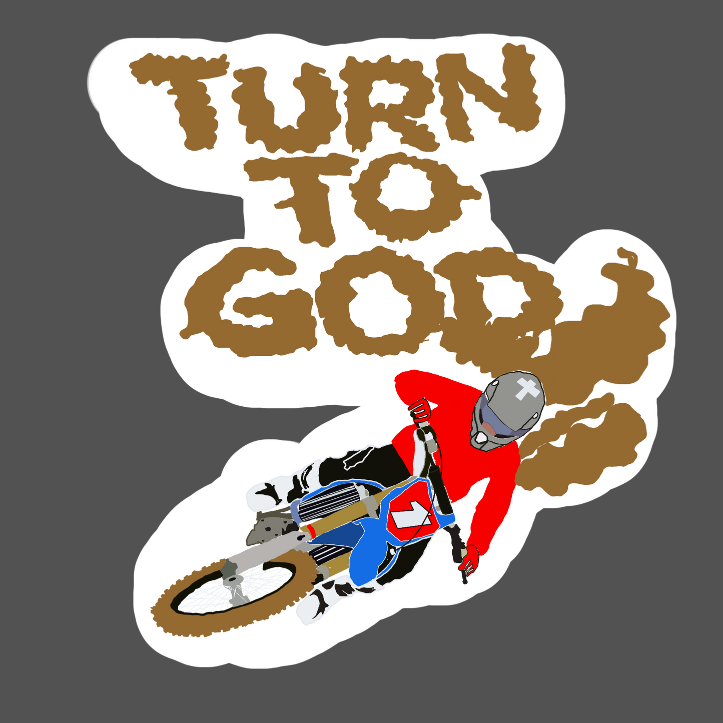 Turn To God Sticker
