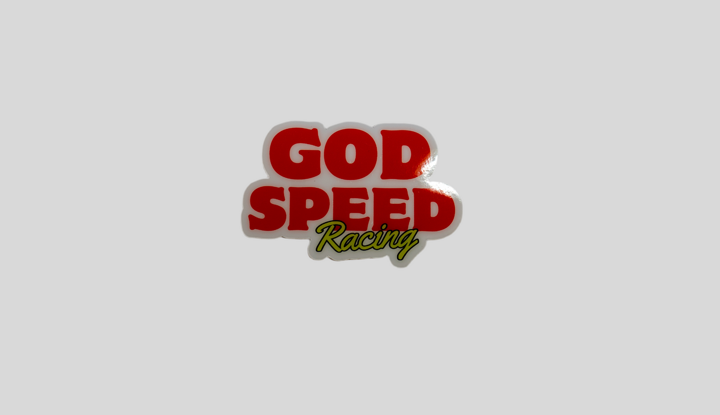 Godspeed Racing logo Sticker